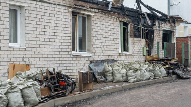 Professional Fire Damage Removal technician working in Seminole, FL